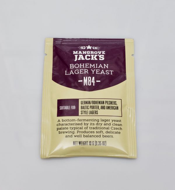 Levure sèche à bière Mangrove Jack’s 10 g - M84 Bohemian Lager