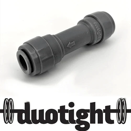 duotight - valve anti-retour unidirectionnel femelle 8 mm (5/16") x 8 mm (5/16") (gaz)